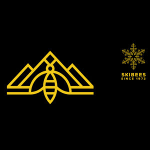 Ski Bees Gold Symbol Hoodie Design